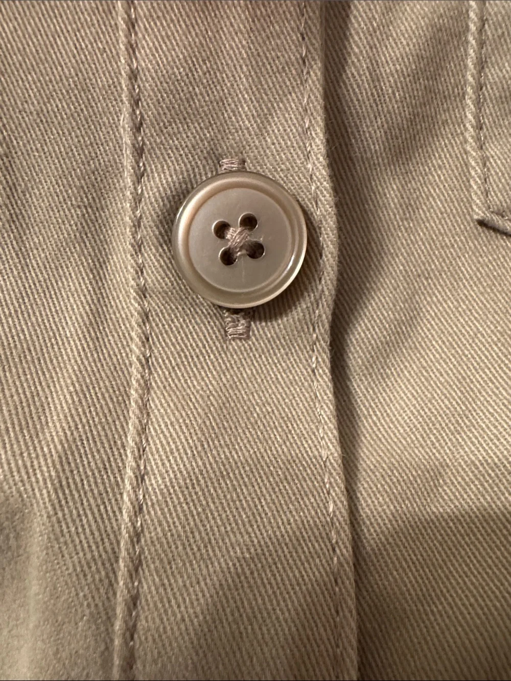 Girls Khaki Uniform Dress